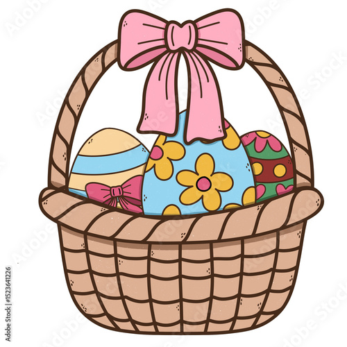 Easter Egg Hand Drawn Illustration