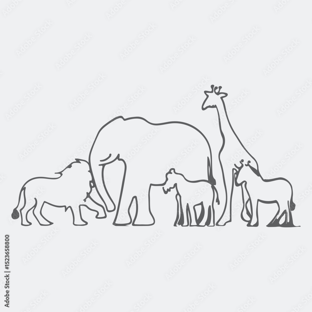 Fototapeta premium camel in the desert