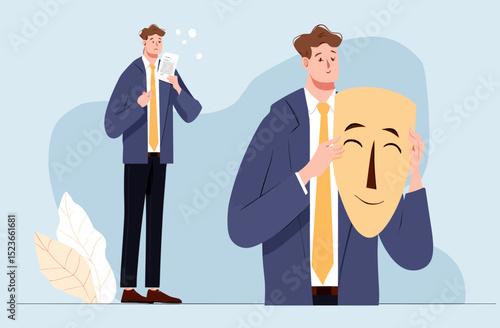 Imposter Syndrome Hiding Behind a Mask of Perfection