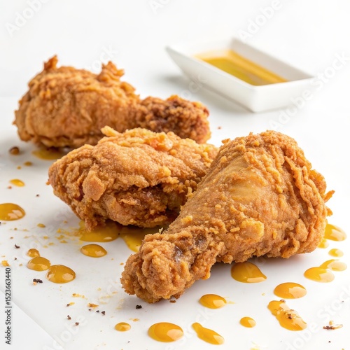 Crispy Fried Chicken Drumst...