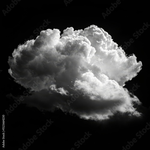 Dramatic Monochrome Cloud I...