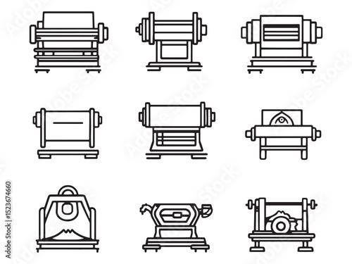 Thread Rolling Machine Ultra Minimalist Set 