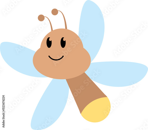firefly bug instect cartoon