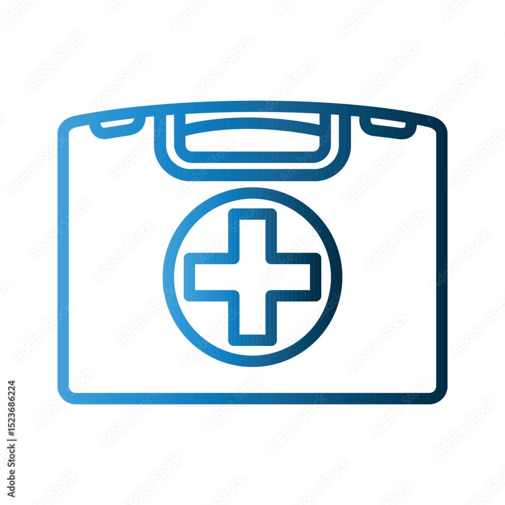 Fototapeta premium First Aid icon design template