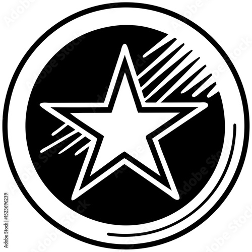 Outlined star icon for favorite tags, recognition badges, excellence visuals, standout product features, highlight tools, and reward-based marketing content

