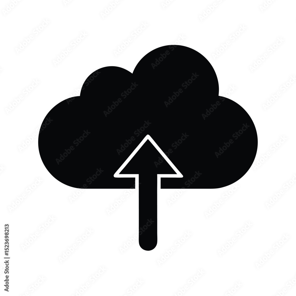 Cloud Upload Icon Black and White Cloud Upload Icon Black and White