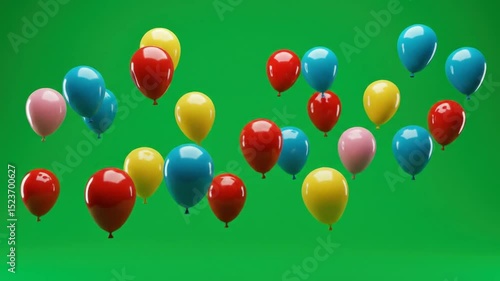 Wallpaper Mural colorful balloons Torontodigital.ca