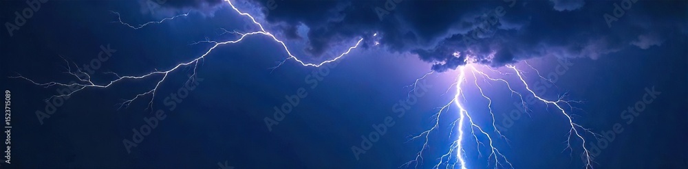 Dramatic dark stormy night sky with vibrant, powerful lightning bolts striking across the frame Perfect for weather, power, energy, and fantasy themes High resolution image , mystical, epic Dramatic dark stormy night sky with vibrant, powerful lightning bolts striking across the frame Perfect for weather, power, energy, and fantasy themes High resolution image , mystical, epic