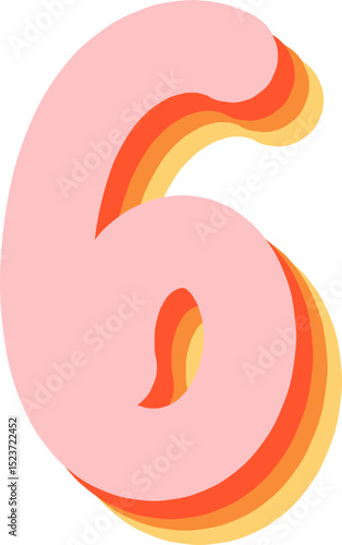 Soft Pastel 3D Alphabet and Numbers