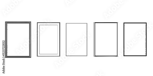 vector illustration of a door