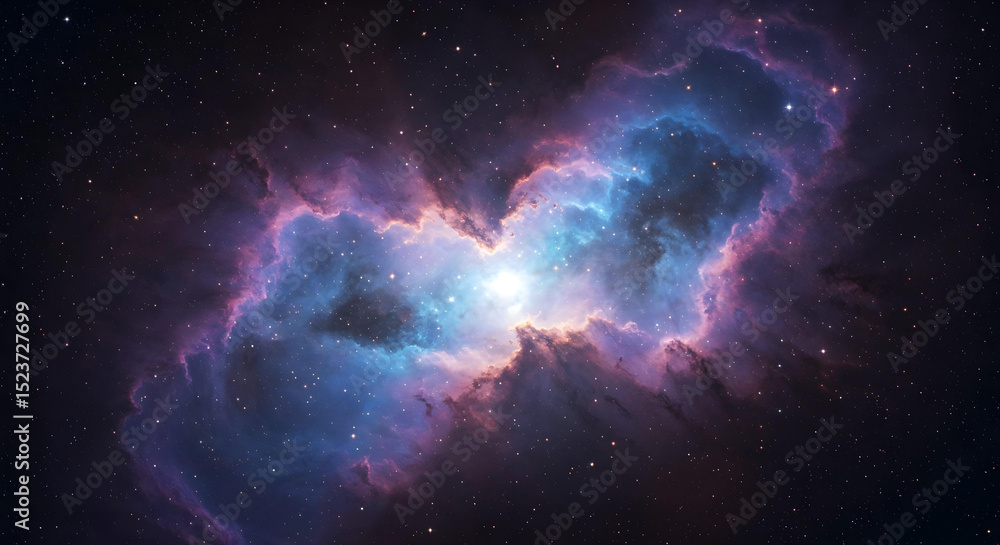 Obraz premium Sci-Fi Space Energy Backgrounds – Black Holes, Nebulas, Galaxies & Cosmic Power