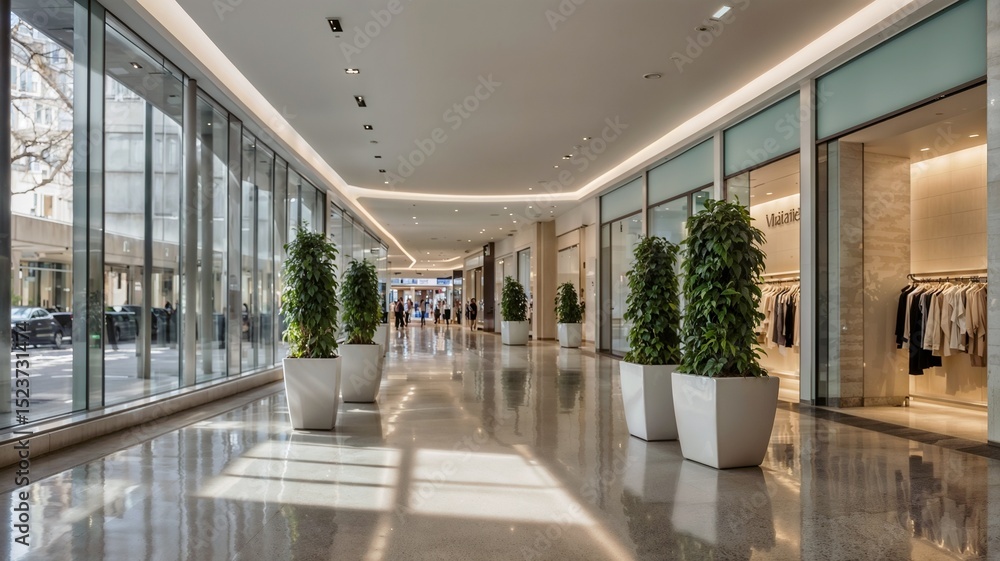 Obraz premium shopping mall