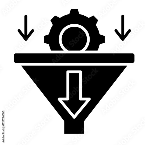 Bottleneck Removal  Icon Element For Design	