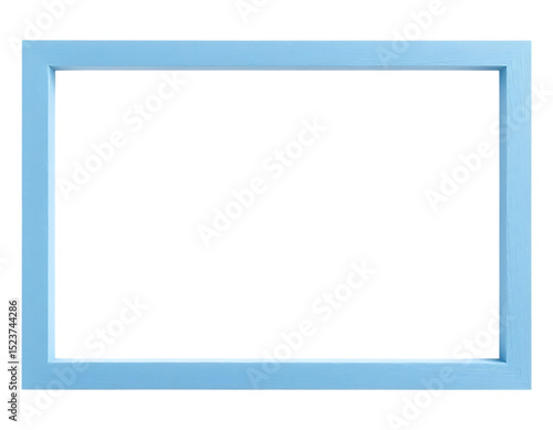 Blue Rectangle Frame