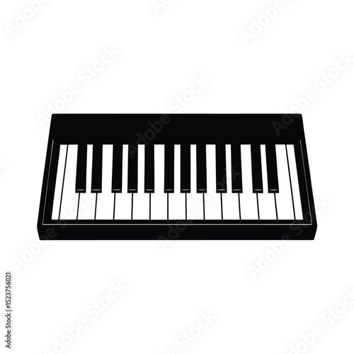 Black Keyboard Vector illustration