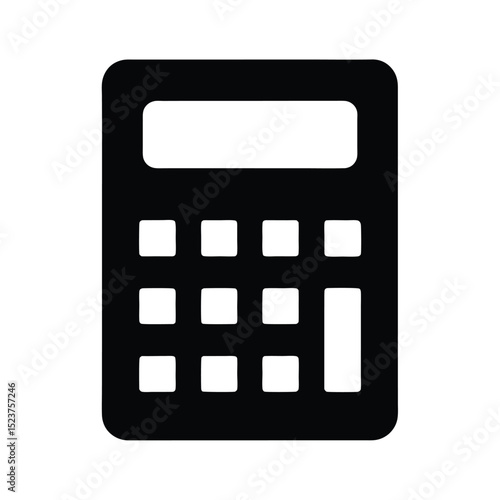 Calculator Icon Vector Illustration