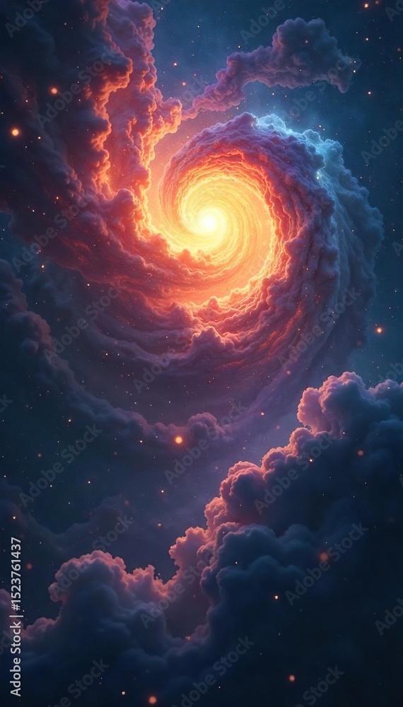Mysterious, ethereal glow emanates from a swirling nebula, representing the depth and complexity of a soul's unseen history Perfect for spiritual, fantasy, or abstract concepts , space, abstract Mysterious, ethereal glow emanates from a swirling nebula, representing the depth and complexity of a soul's unseen history Perfect for spiritual, fantasy, or abstract concepts , space, abstract