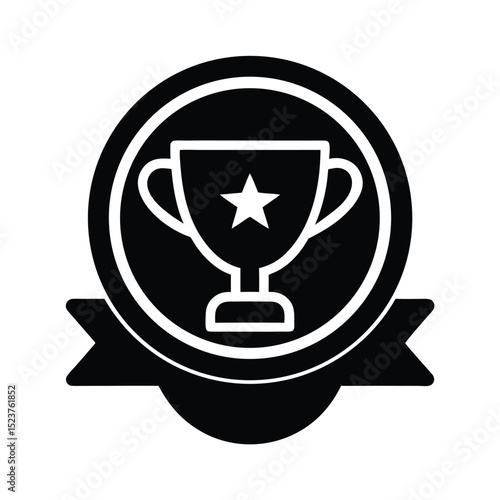 Goal Achievement Icon Vector Illustration