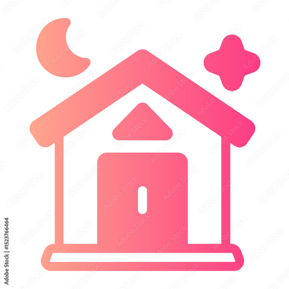house gradient icon house gradient icon