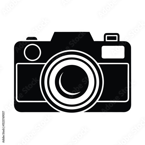 Smart Camera Icon Vector Illustration
