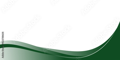 abstrack green vector background design . flayer . presentation . wave green . eps 10