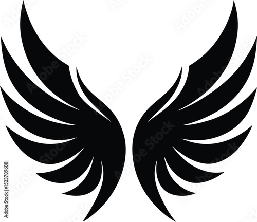  Wings Silhouette