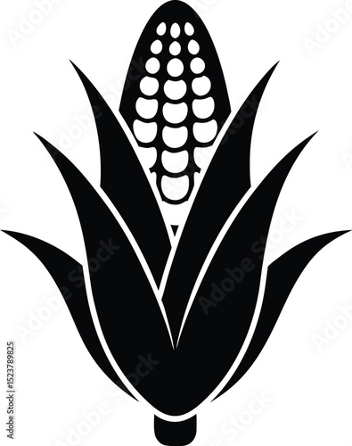  Corn on the Cob Silhouette