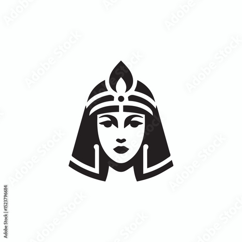 Queen cleopatra logo
