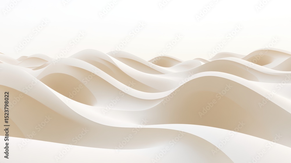 Obraz premium Abstract Wave Forms.
