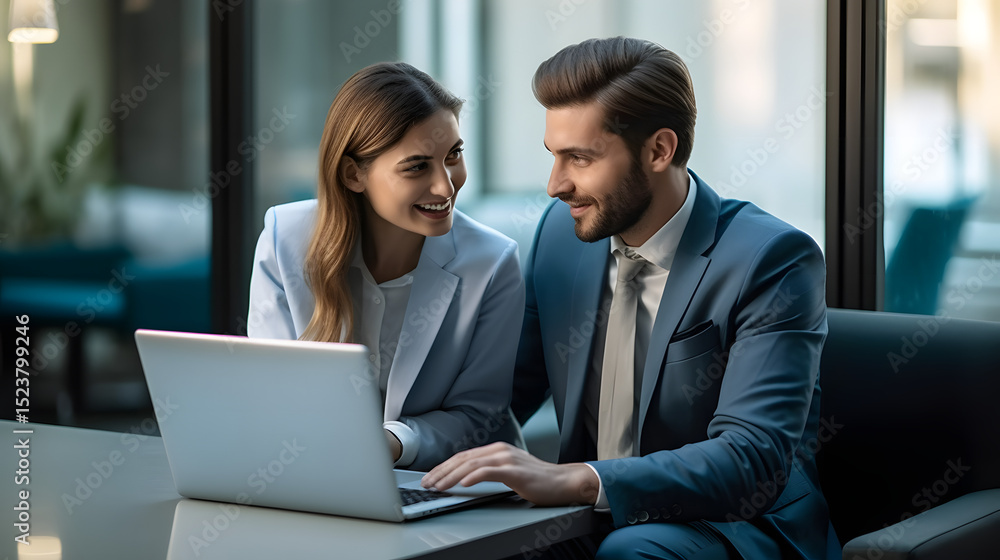 Fototapeta premium business people working together