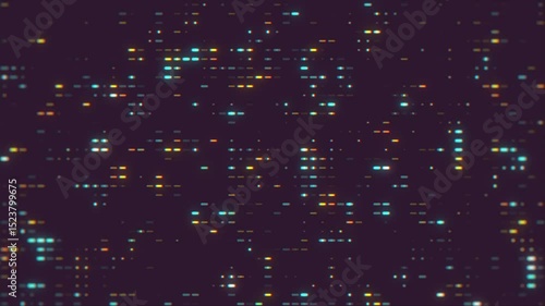 Wallpaper Mural digital abstract background animation, 4k video motion graphic Torontodigital.ca