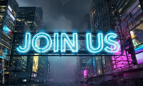 New York City skyline and Las Vegas sign at night, illuminated neon text concept for business success 