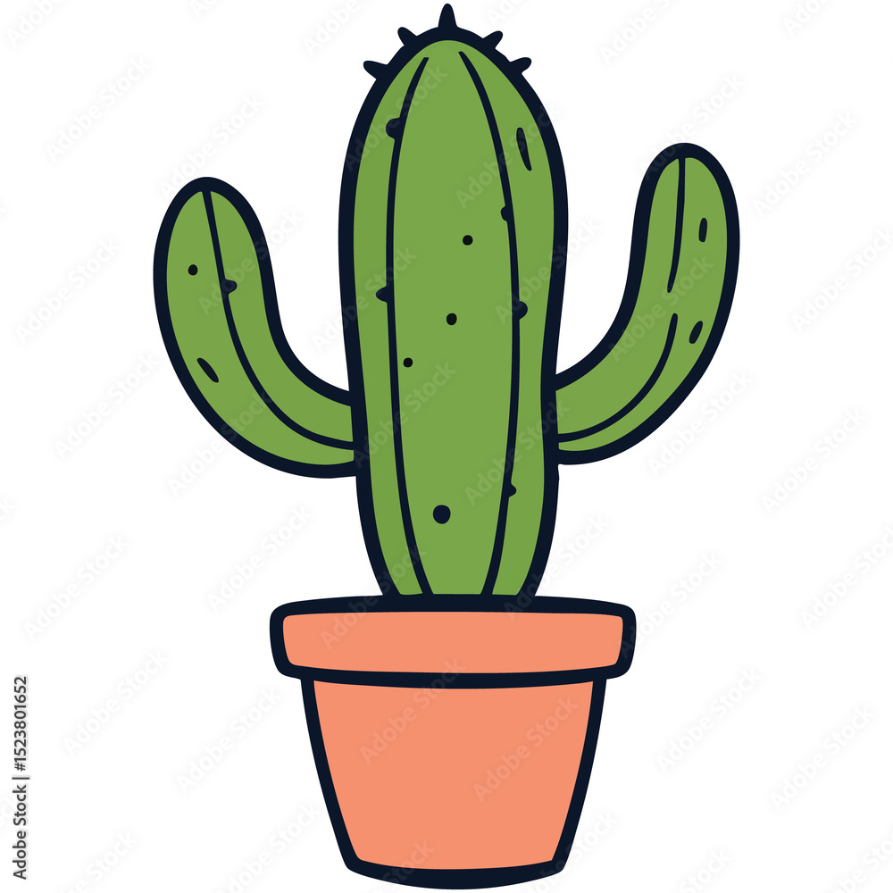 Flat Illustration of Cactus Vector Transparent Cutout Clipart Digital Planner Sticker Flat Illustration of Cactus Vector Transparent Cutout Clipart Digital Planner Sticker