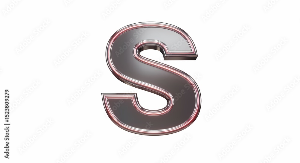 Naklejka premium letter R