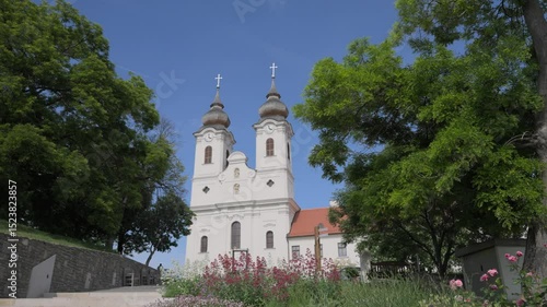 Tihany Abbey in Hungary.