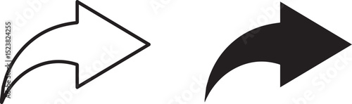 shear arrow icon. link shear arrow icon. 