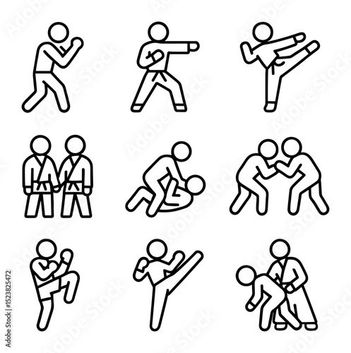 Martial Arts Icons