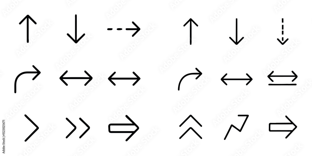 Minimalist Arrow Icons Minimalist Arrow Icons