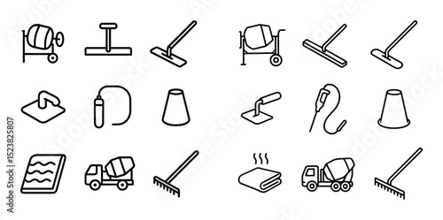 Concrete Tool Icons