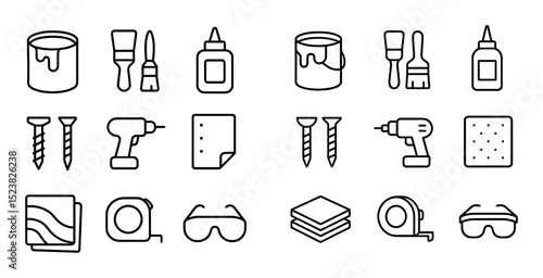 DIY Supplies Icons