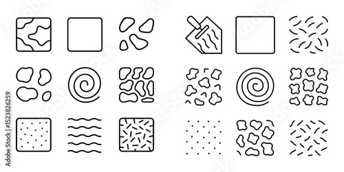 Plaster Finish Icons