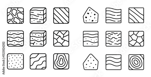 Stone Icon Grid