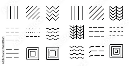 Minimalist Line Patterns