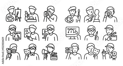 Creative Artist Icons