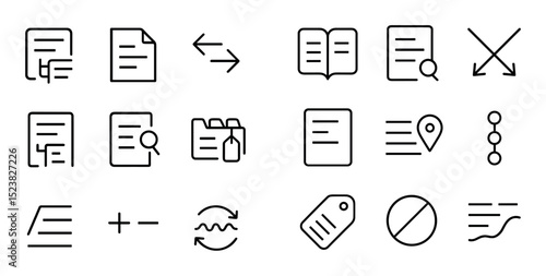 Minimalist Index Icons
