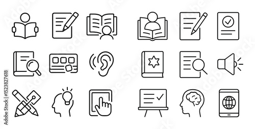 Literacy Skill Icons