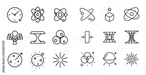 Theoretical Physics Icons