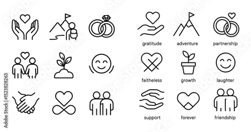 Wedding Vow Icons