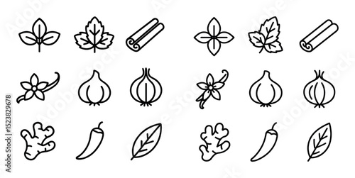 Spice & Herb Icons