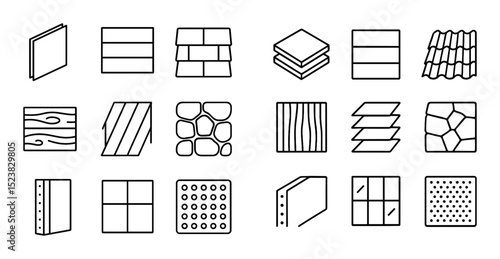 Architectural Panel Icons